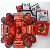 5 Layer Explosion Box | Red & Black